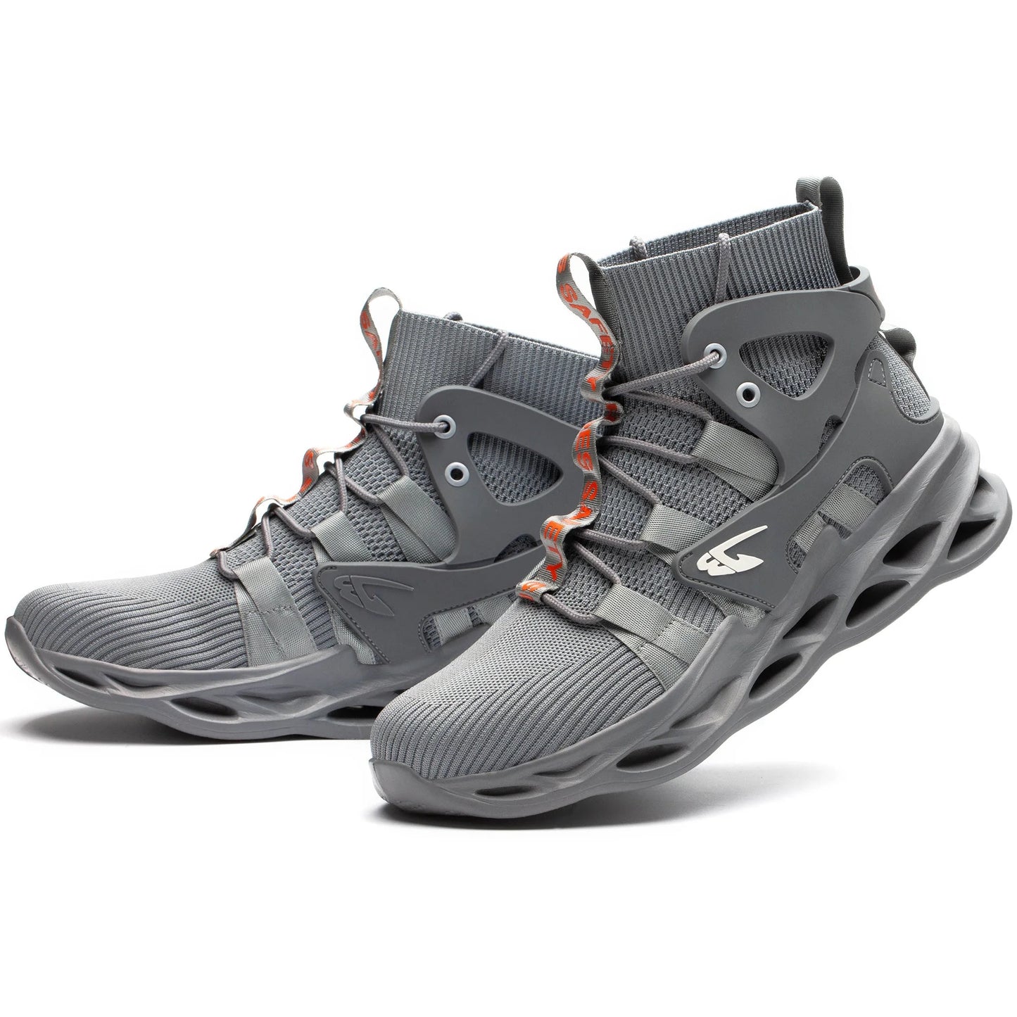 Indestructible Steel Toe Work Boots for Men Safety Shoe Size 12