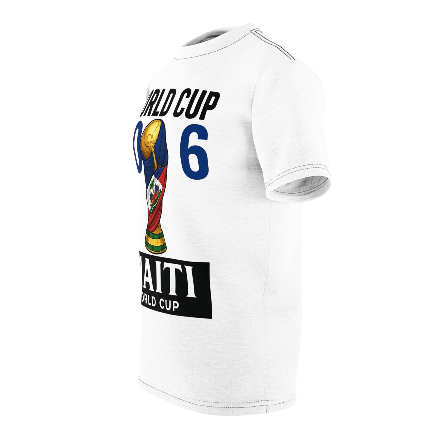 Haiti World Cup 2006 T-Shirt — Soccer Trophy Graphic Tee