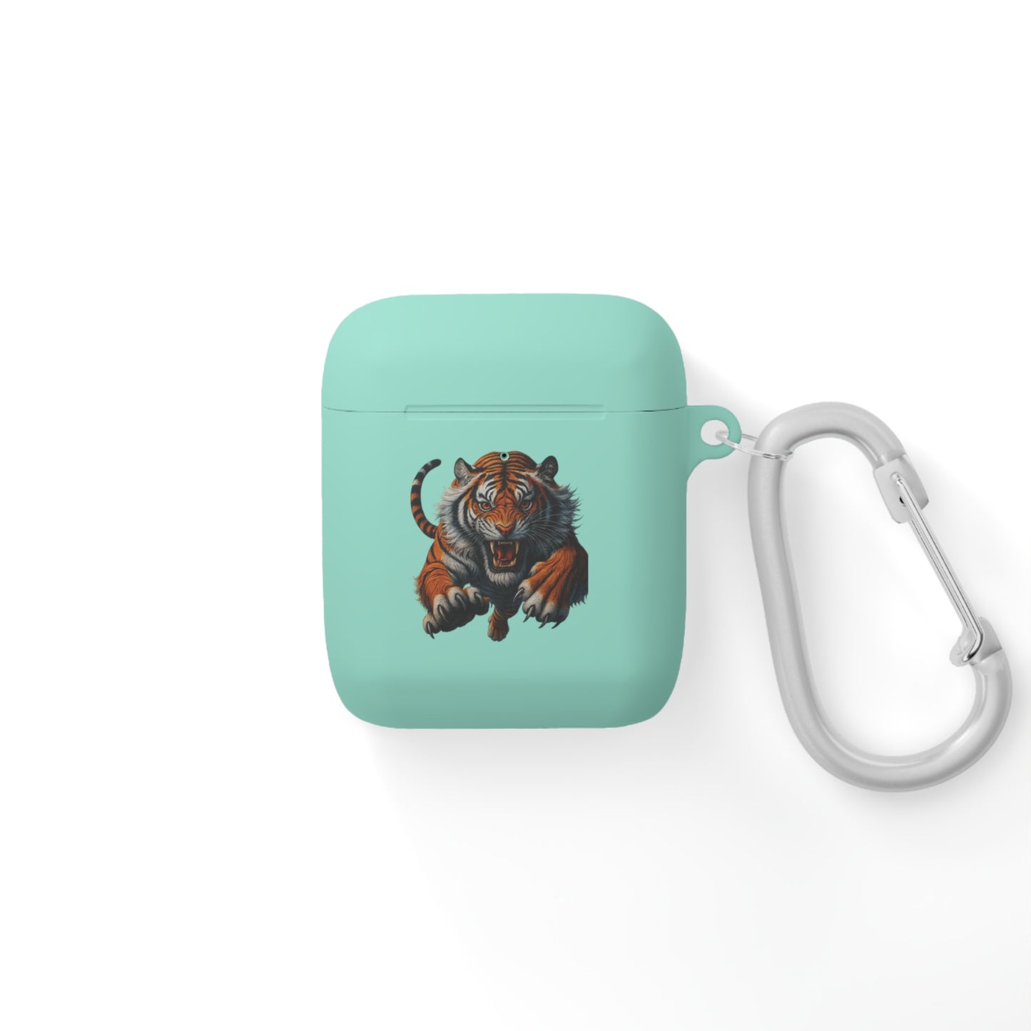 Tiger Themed AirPods Case Cover, Perfect Gift for Animal Lovers, Unique AirPods Accessory, Trendy Tech Gadgets, Birthday and Holiday Present
