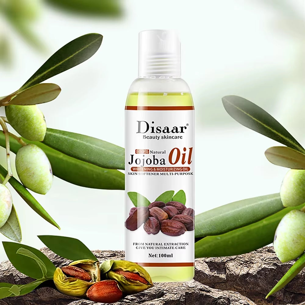 100Ml Jojoba Body Oil Essential Oil Pure Natural Plant Oil Moisturizing Spa Scraping Massage Oil Health Care Skin Care Body Care