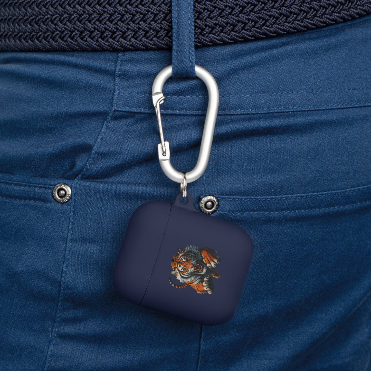 Tiger Themed AirPods Case Cover, Perfect Gift for Animal Lovers, Unique AirPods Accessory, Trendy Tech Gadgets, Birthday and Holiday Present