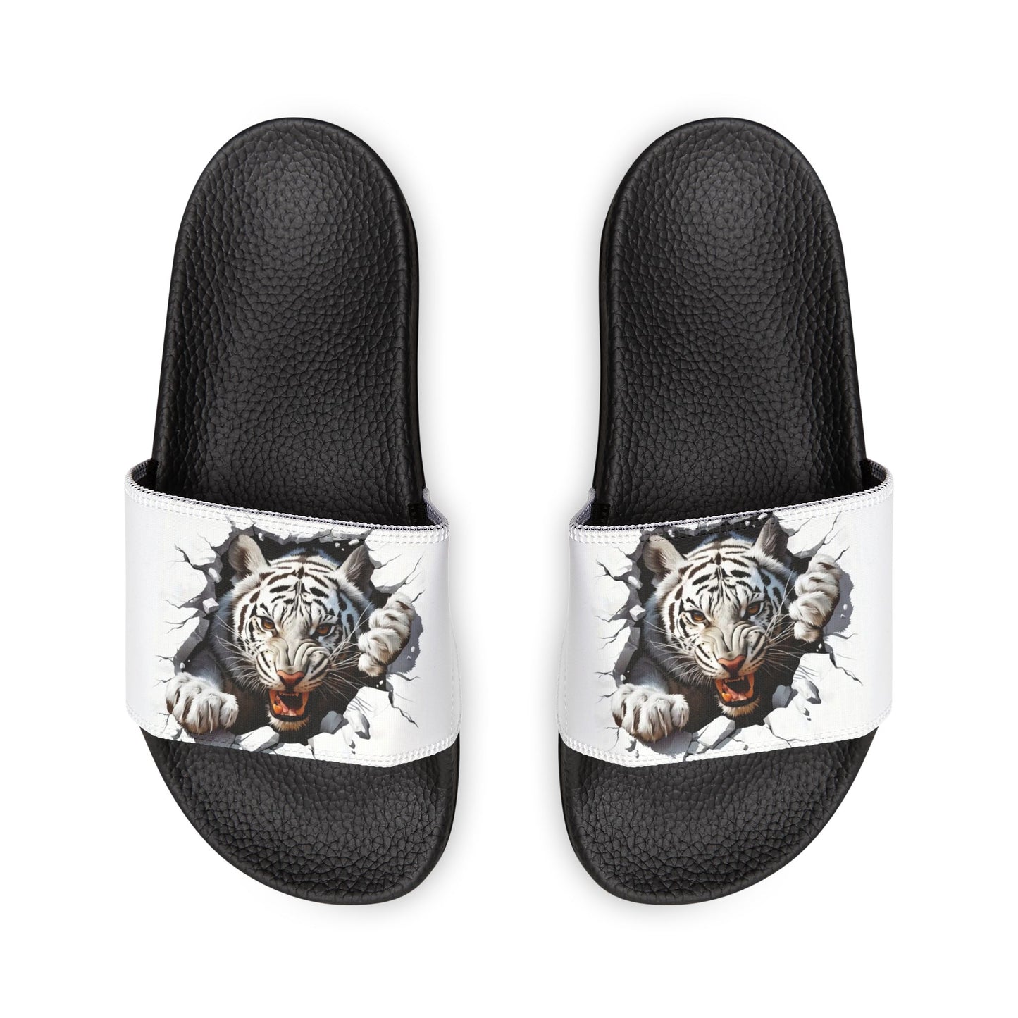 Men's Tiger Print Removable-Strap Sandals | Stylish Comfort, Pool Party Essential, Summer Footwear, Casual Slides, Gift for Him