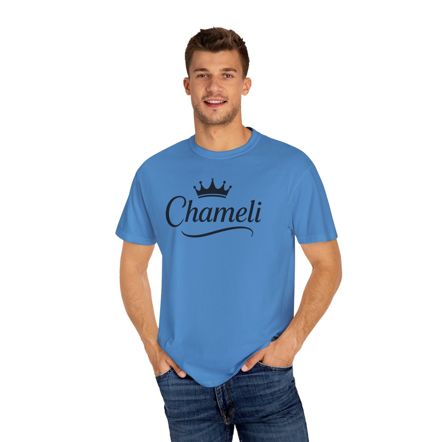 Unisex Crowned Name T-Shirt, Customizable Personal Tee, Casual Summer Top, Unique Gift for Her, Birthday Celebration, Graphic Shirt
