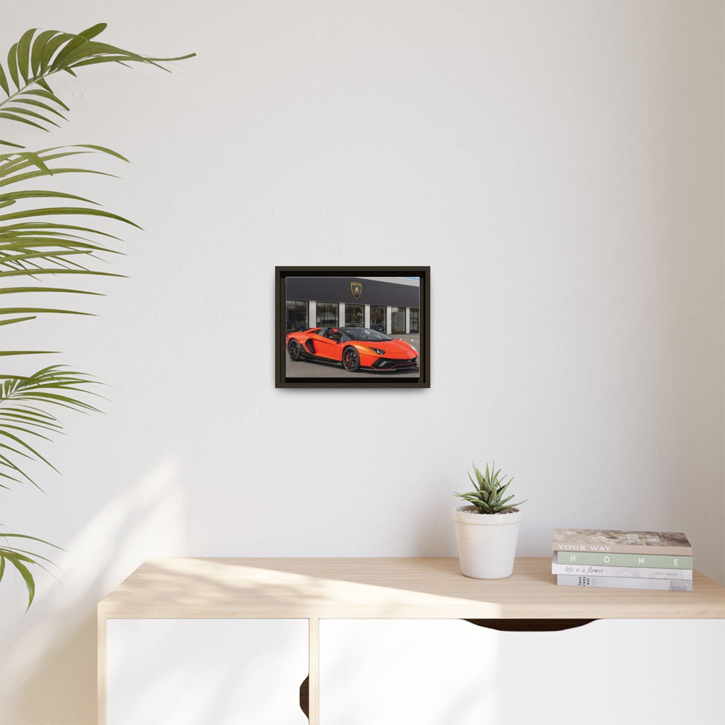 Vibrant Car Art Print, Modern Wall Decor, Lamborghini Canvas, Gift for Car Lovers, Automotive Decor, Perfect for Birthdays