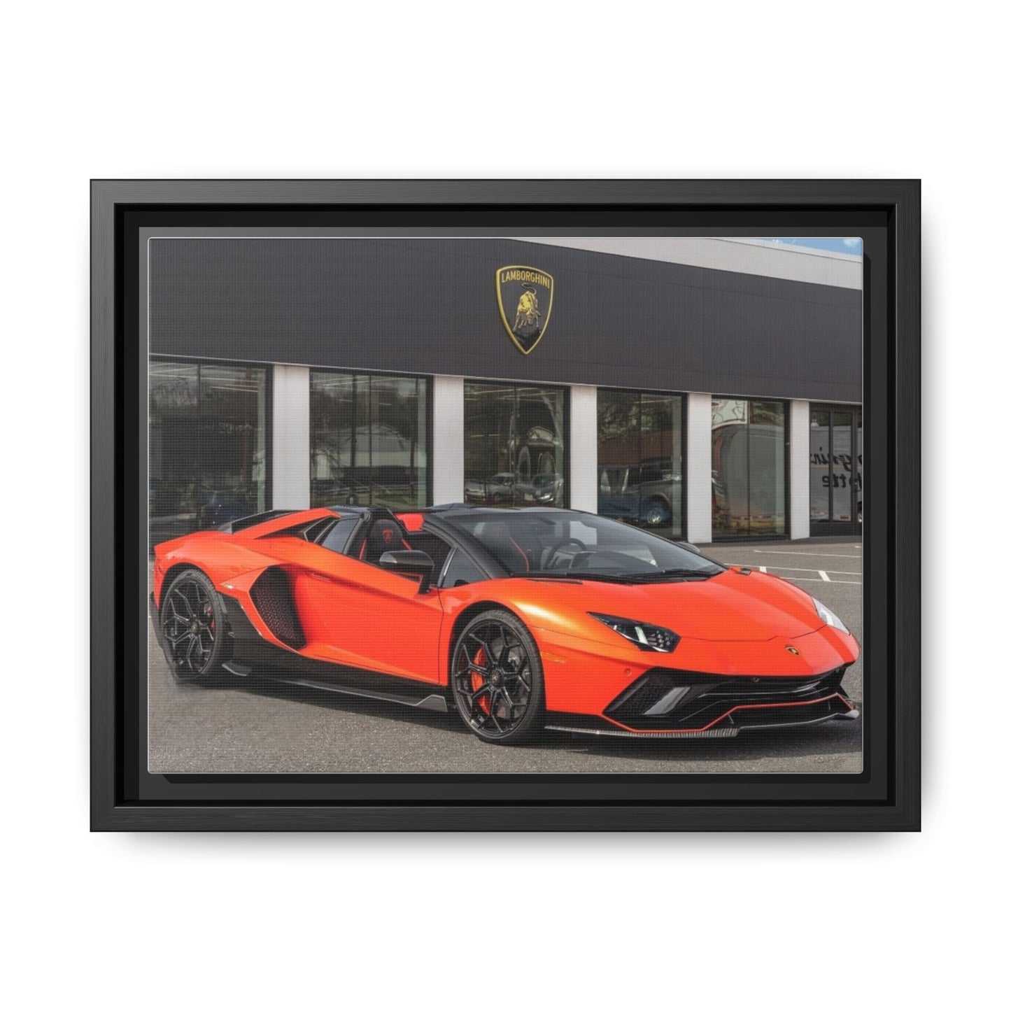 Vibrant Car Art Print, Modern Wall Decor, Lamborghini Canvas, Gift for Car Lovers, Automotive Decor, Perfect for Birthdays