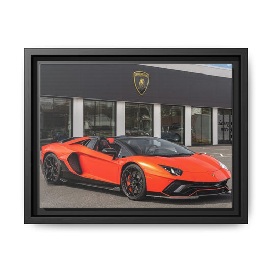 Vibrant Car Art Print, Modern Wall Decor, Lamborghini Canvas, Gift for Car Lovers, Automotive Decor, Perfect for Birthdays