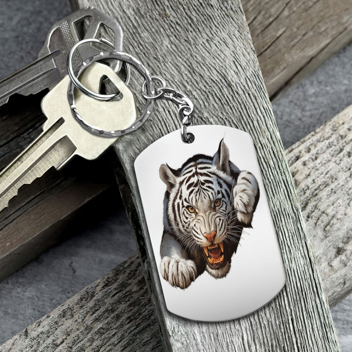Aluminium Keychain
