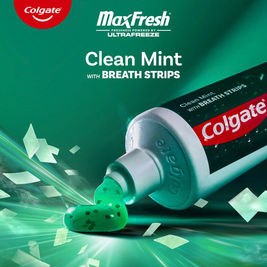 Maxfresh Clean Mint Toothpaste, 6.3 Oz