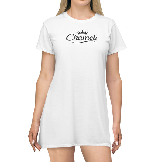 Chic Casual T-Shirt Dress, Comfortable Everyday Wear, Women's Fashion, Gift for Her, Summer Outfits, Lounge Dress