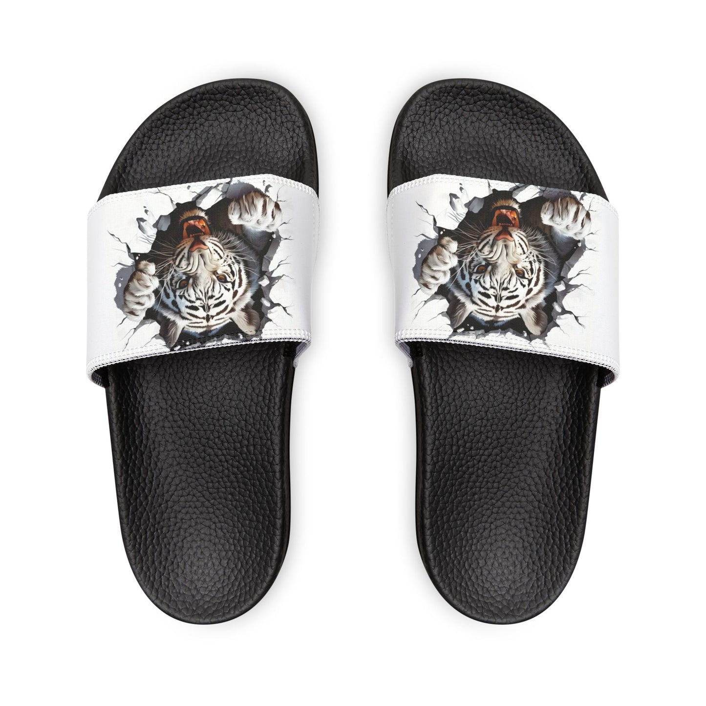 Men's Tiger Print Removable-Strap Sandals | Stylish Comfort, Pool Party Essential, Summer Footwear, Casual Slides, Gift for Him