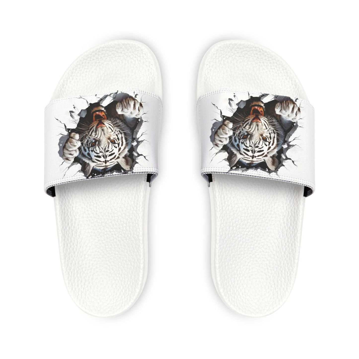 Men's Tiger Print Removable-Strap Sandals | Stylish Comfort, Pool Party Essential, Summer Footwear, Casual Slides, Gift for Him