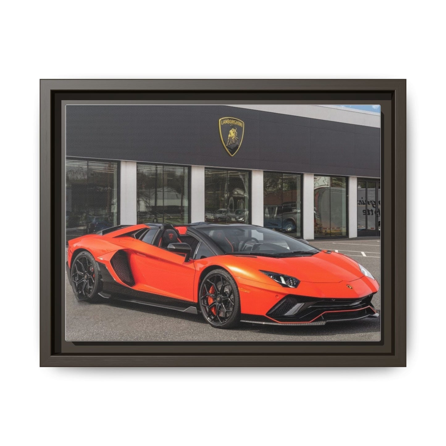 Vibrant Car Art Print, Modern Wall Decor, Lamborghini Canvas, Gift for Car Lovers, Automotive Decor, Perfect for Birthdays