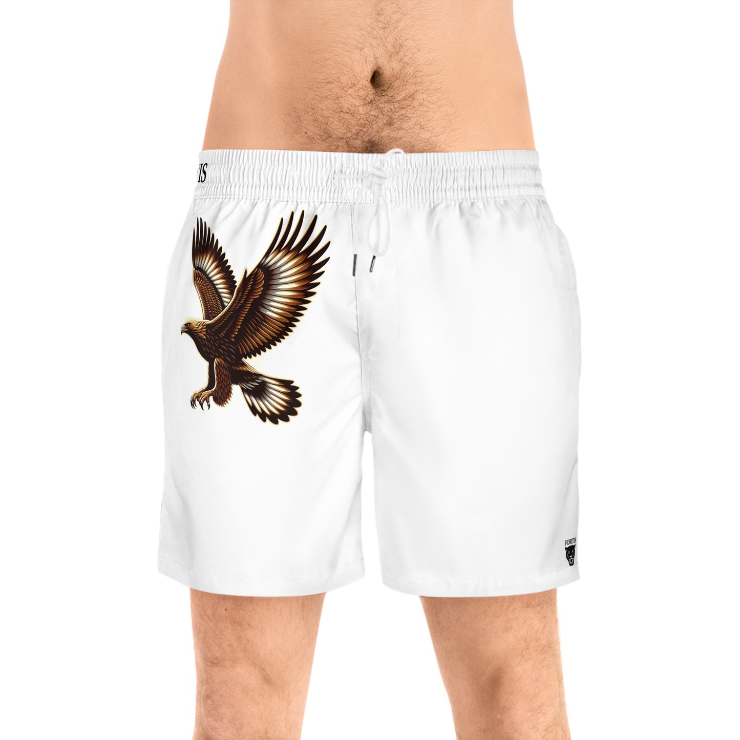 Men's Eagle-Print Swim Shorts | Stylish Beachwear, Summer Fashion, Pool Party Essential, Vacation Swimwear, Active Lifestyle Gear