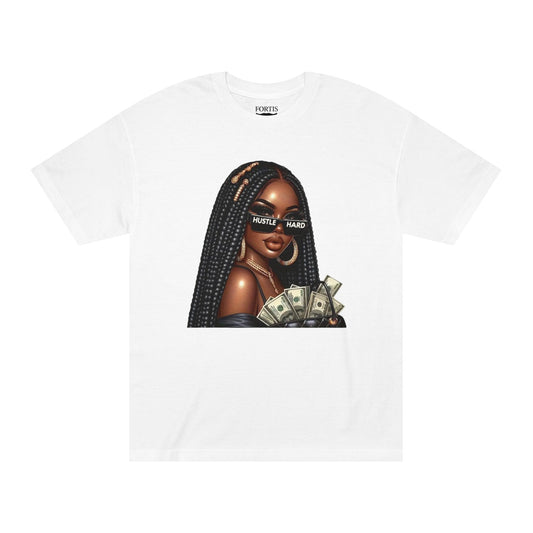 Hustle Hard Unisex Classic Tee | Motivational Apparel, Gift for Entrepreneurs, Affirmation Shirt, Casual Wear, Trendy Graphic Tee