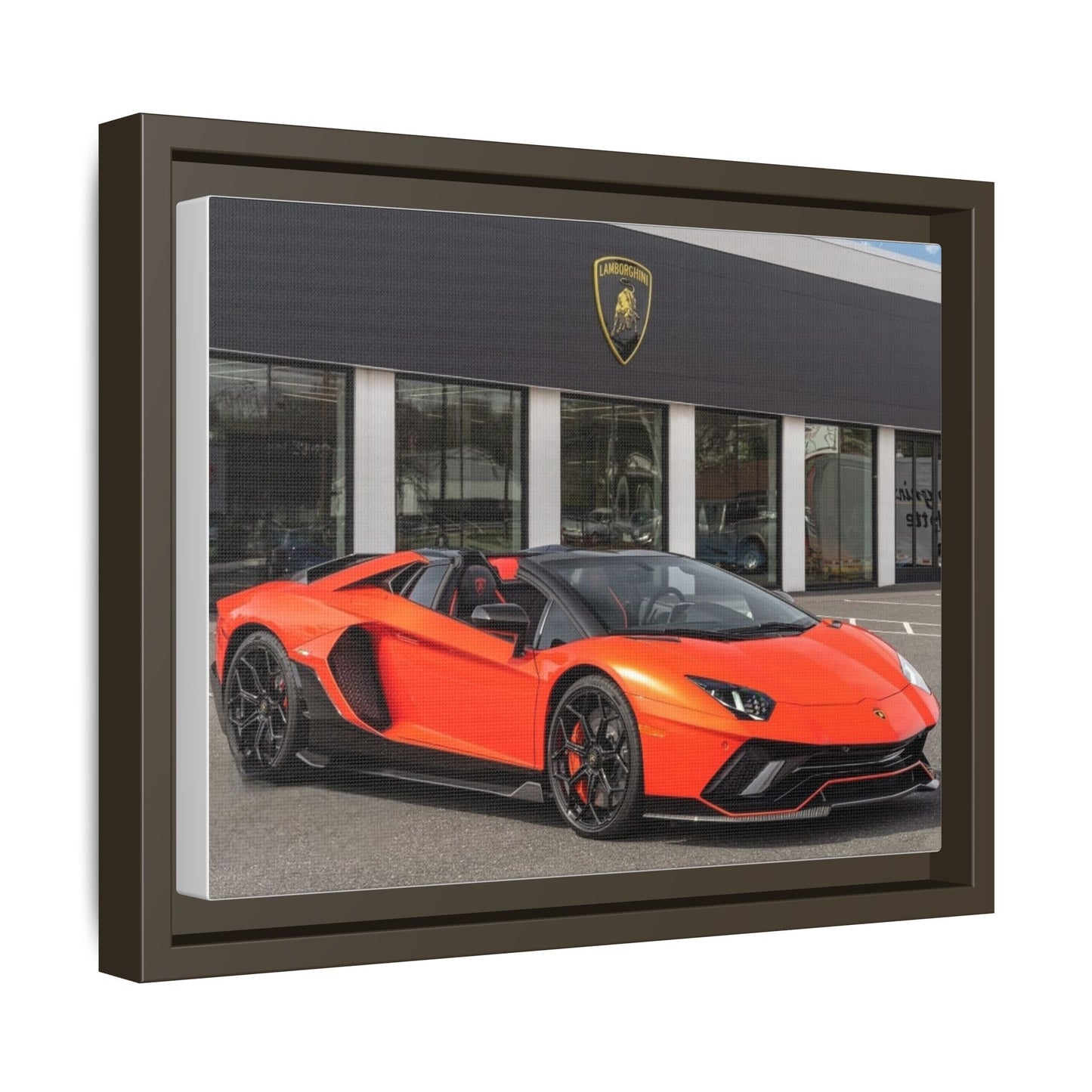 Vibrant Car Art Print, Modern Wall Decor, Lamborghini Canvas, Gift for Car Lovers, Automotive Decor, Perfect for Birthdays