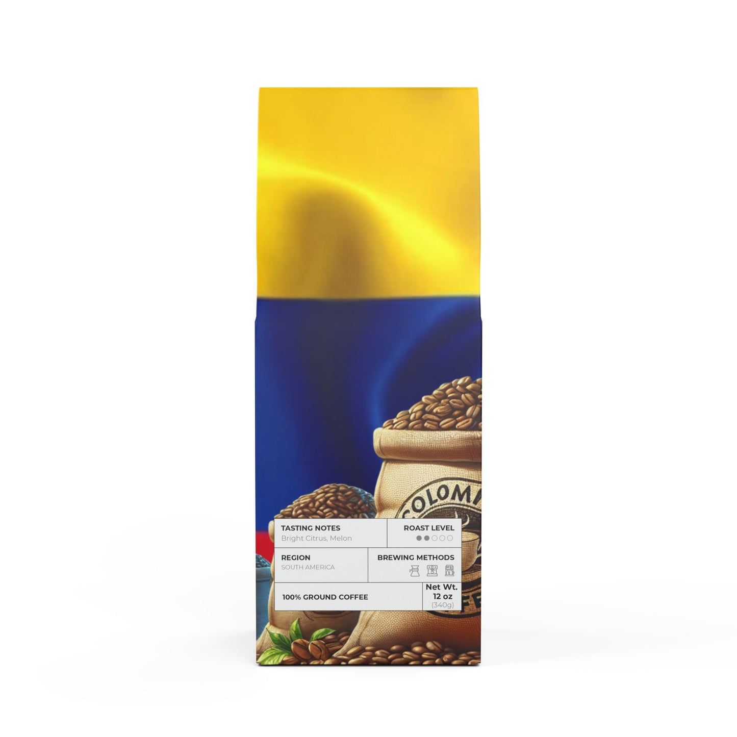 Colombia Single Origin Coffee (Light-Medium Roast)