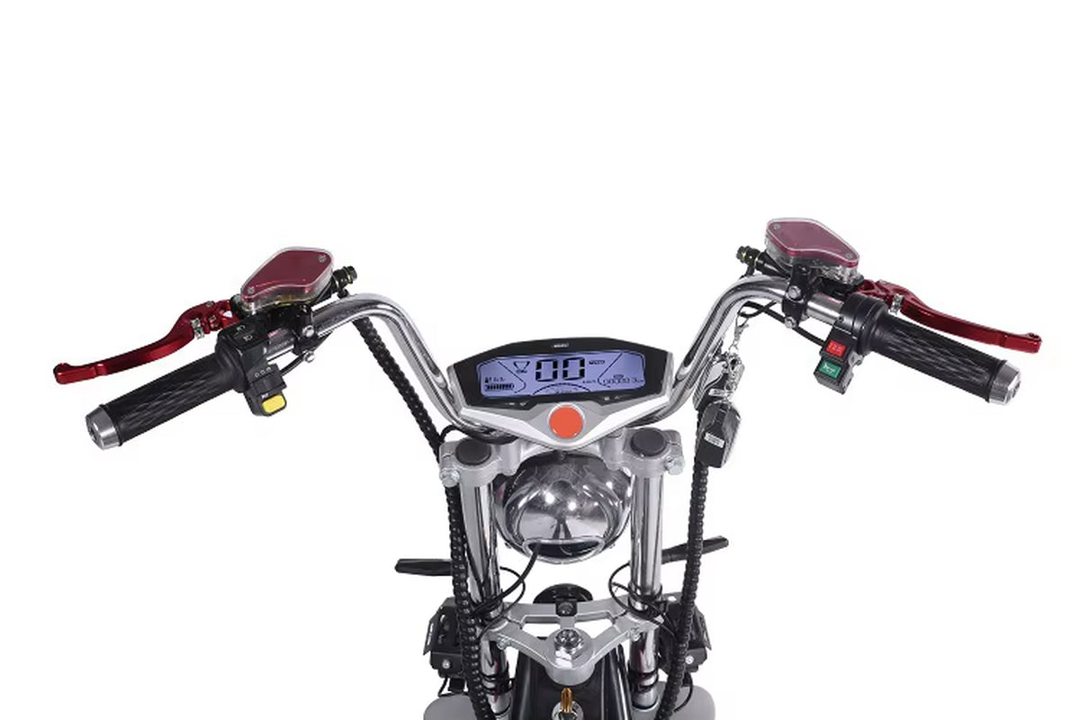 Adult Lithium Electric Bicycle Electric Vehicle Removable Battery Long Life Harley Electric Motorcycle