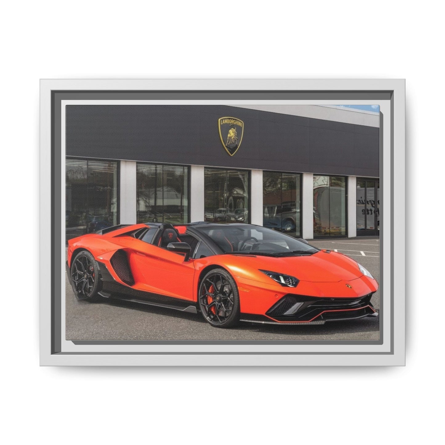Vibrant Car Art Print, Modern Wall Decor, Lamborghini Canvas, Gift for Car Lovers, Automotive Decor, Perfect for Birthdays