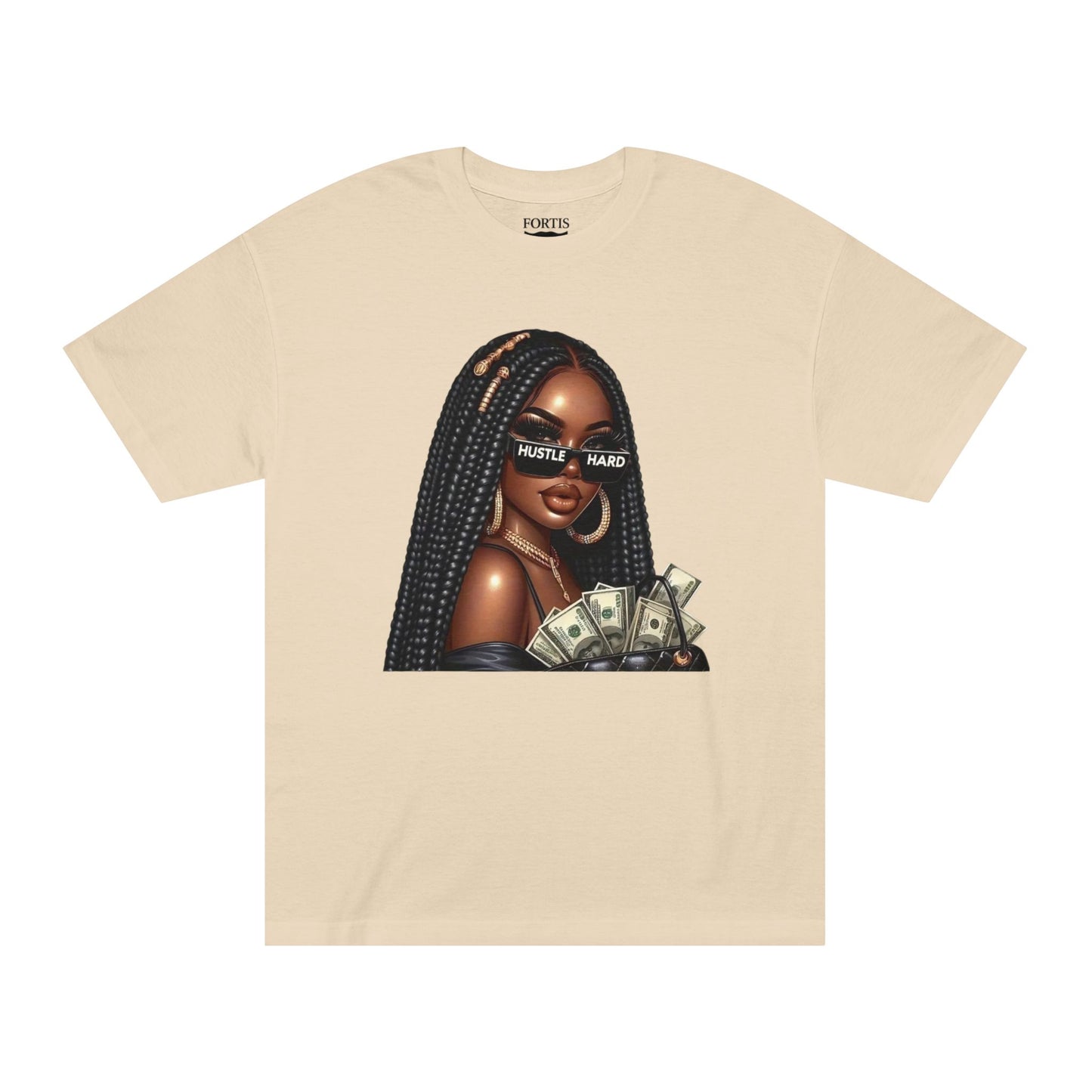 Hustle Hard Unisex Classic Tee | Motivational Apparel, Gift for Entrepreneurs, Affirmation Shirt, Casual Wear, Trendy Graphic Tee