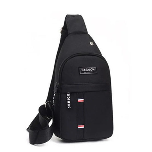 Men'S Chest Bags Casual Waist Bags Small Short Trip Travel Carry Bags Men'S Waterproof Shoulder Crossbody Bags Nylon Handbags