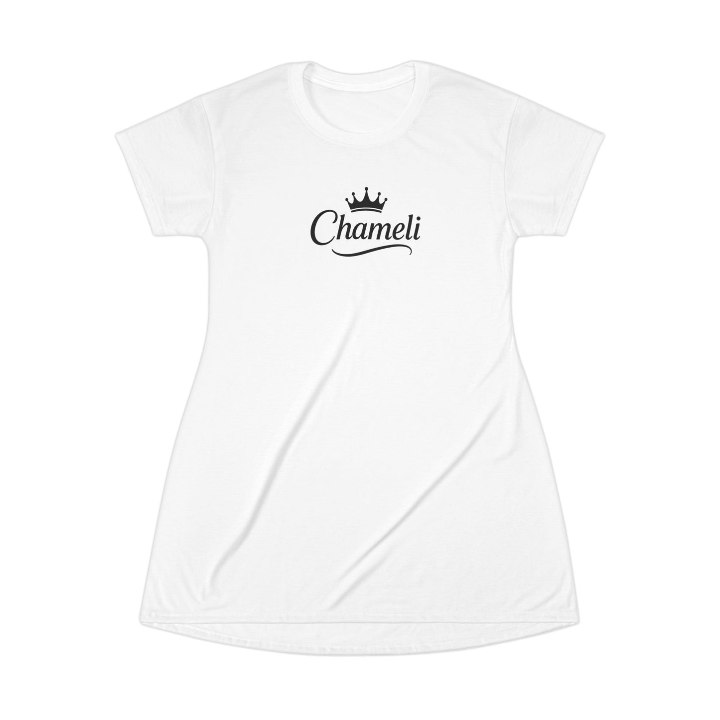 Chic Casual T-Shirt Dress, Comfortable Everyday Wear, Women's Fashion, Gift for Her, Summer Outfits, Lounge Dress