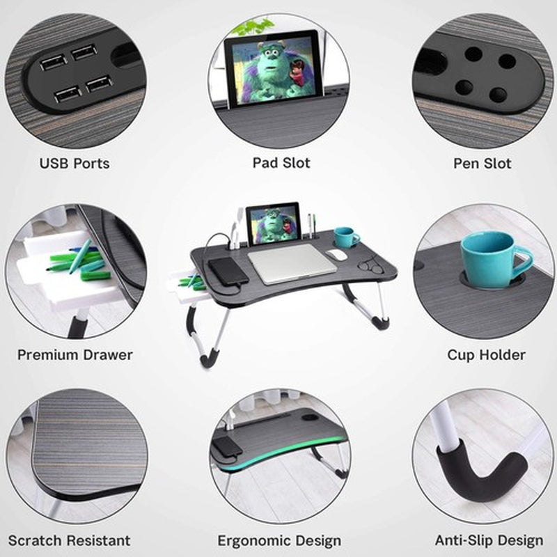 Laptop Desk,Laptop Bed Stand Foldable,Lapto