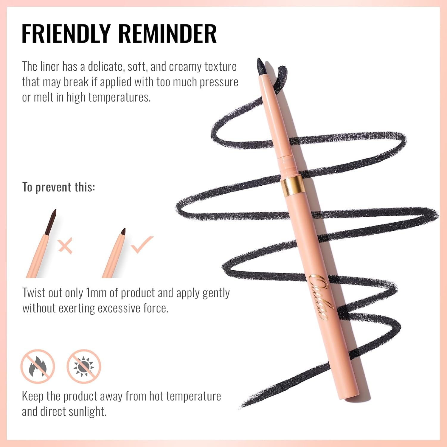 Waterproof Lipliner Pencil Set - Smooth and Creamy, Retractable Lip Makeup for Precision Application, Vegan & Cruelty-Free