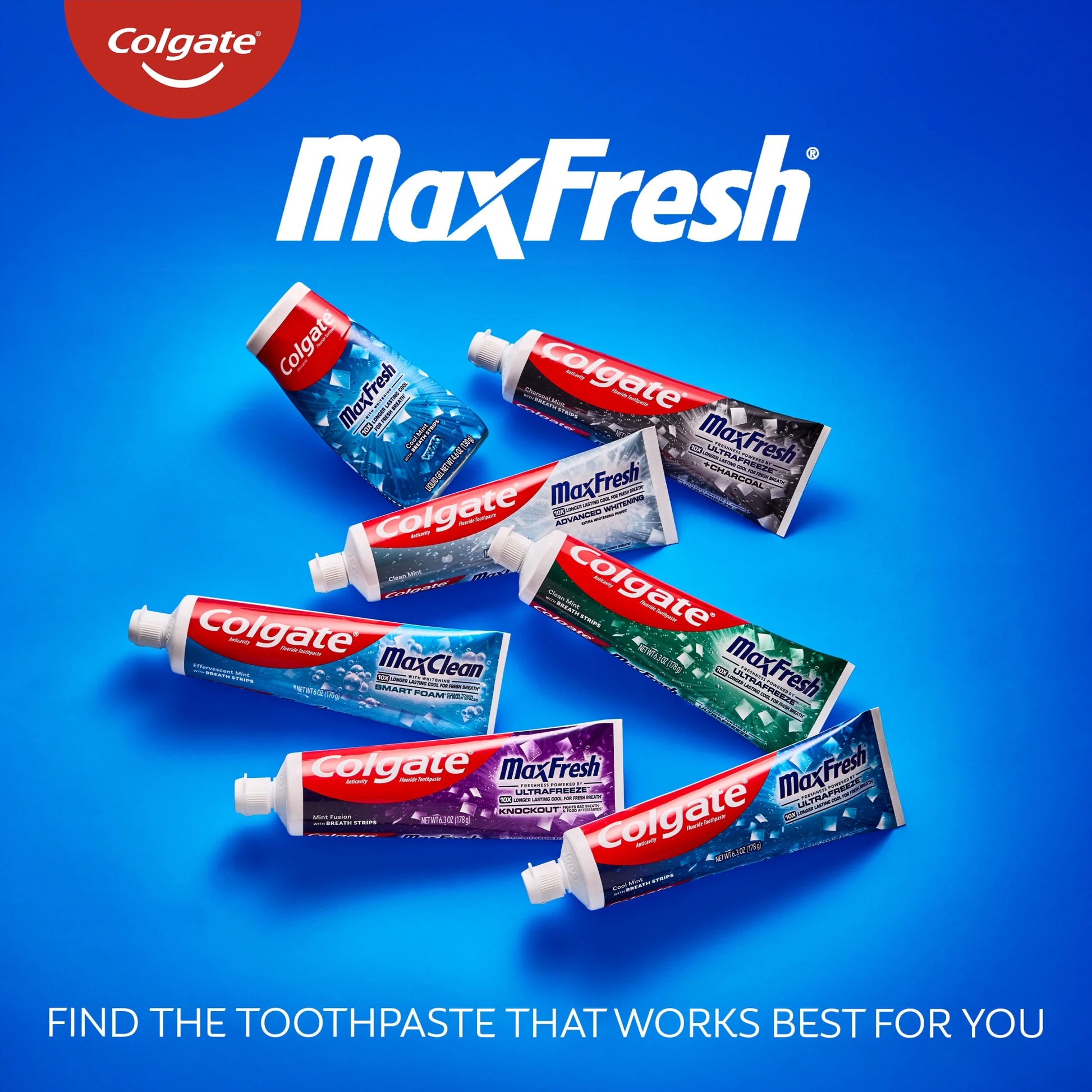 Maxfresh Clean Mint Toothpaste, 6.3 Oz