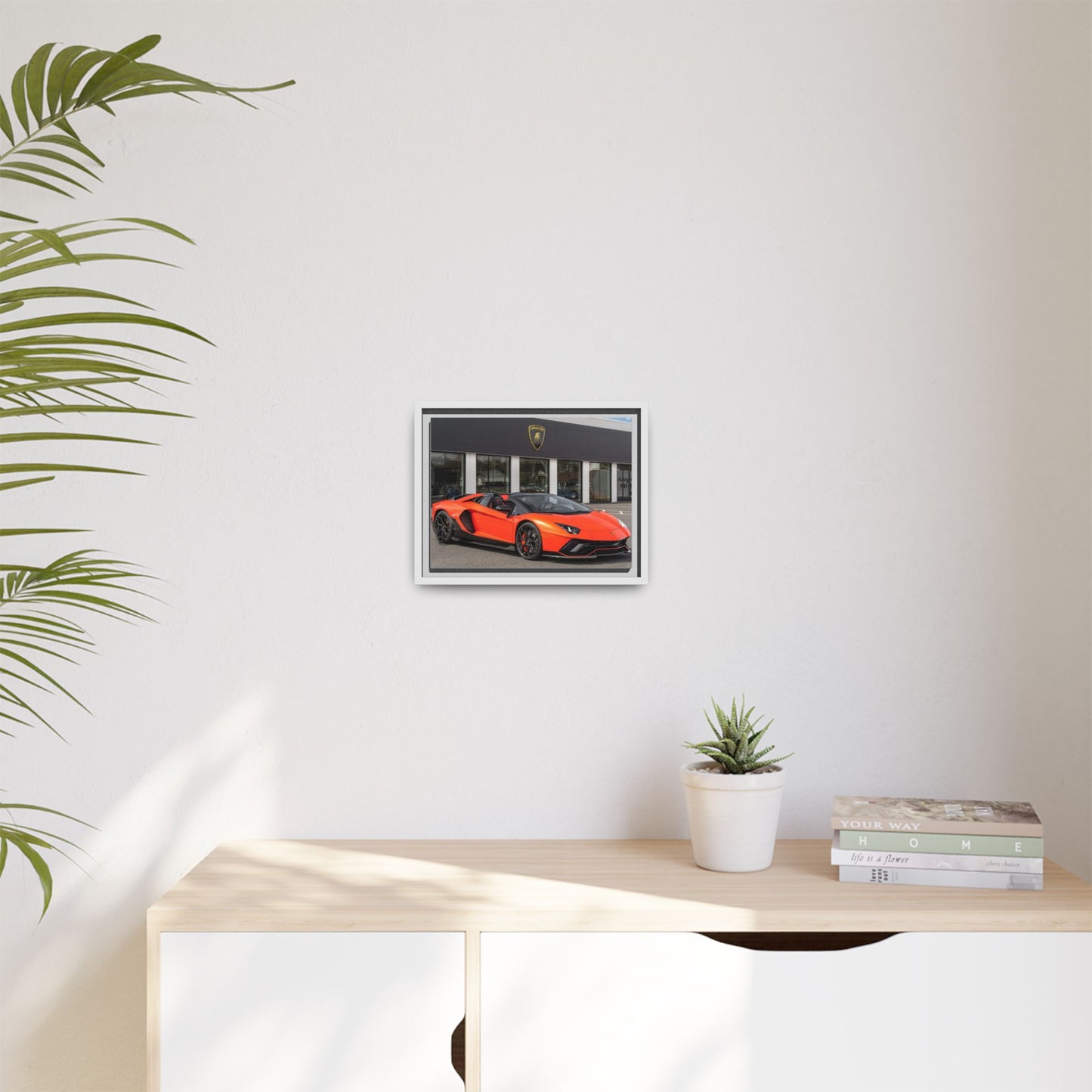 Vibrant Car Art Print, Modern Wall Decor, Lamborghini Canvas, Gift for Car Lovers, Automotive Decor, Perfect for Birthdays