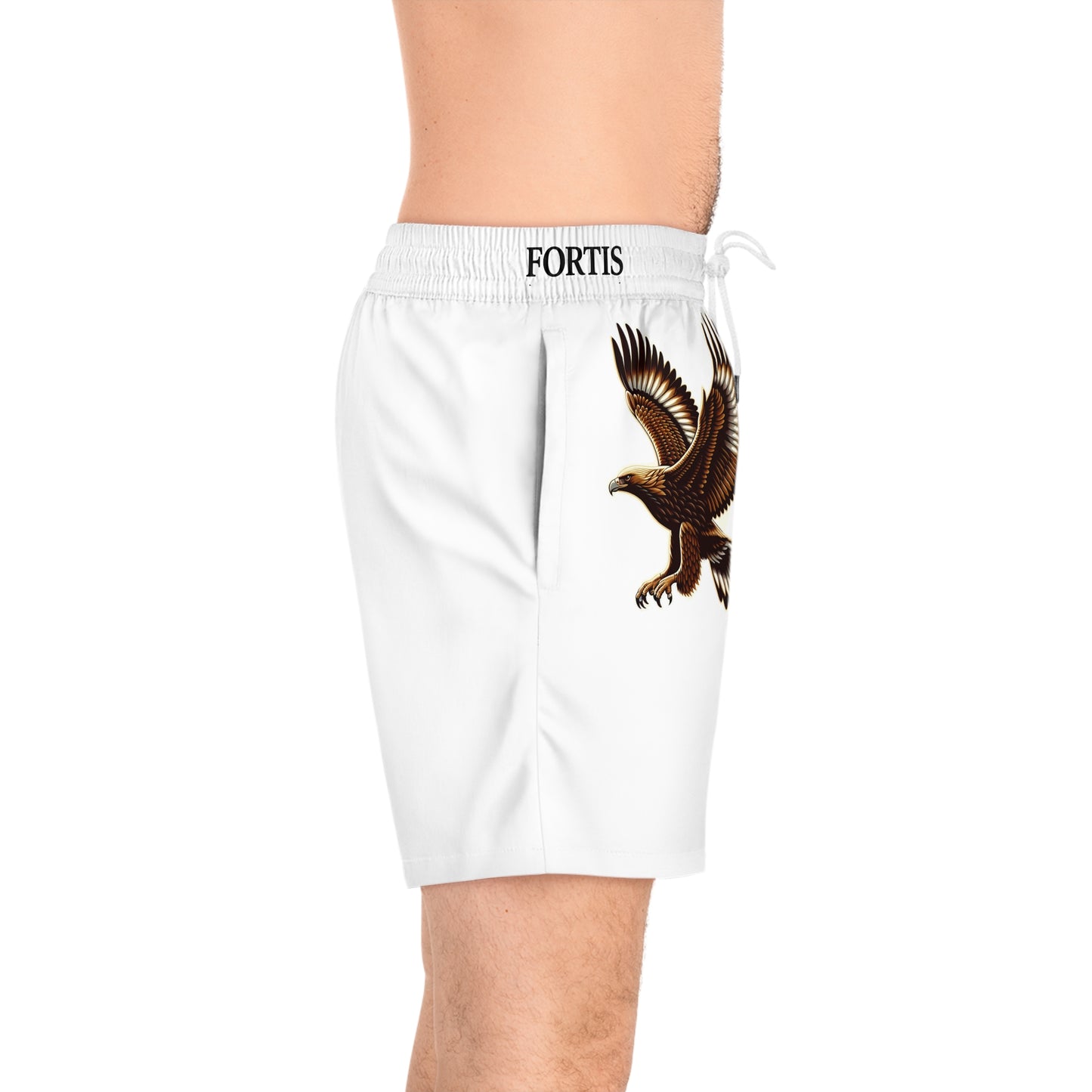 Men's Eagle-Print Swim Shorts | Stylish Beachwear, Summer Fashion, Pool Party Essential, Vacation Swimwear, Active Lifestyle Gear