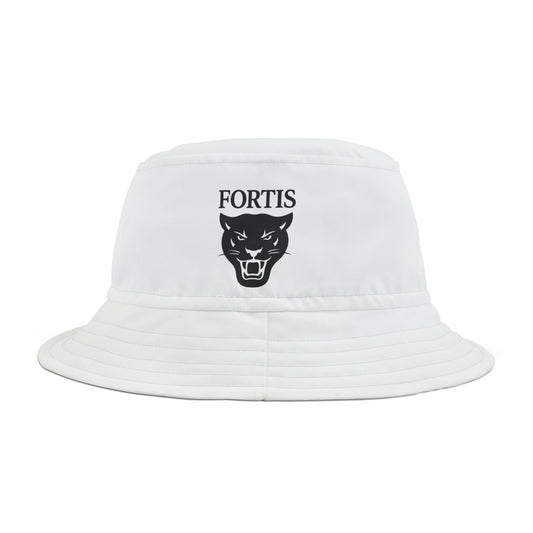 Stylish Bucket Hat with Fortis Panther Design, Sun Protection Hat, Summer Accessory for Outdoors, Unisex Gift, Beach Hat