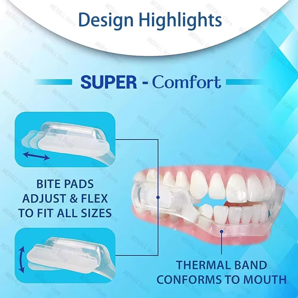 Anti Snoring Bruxism Mouth Guard Improve Sleep anti Teething Grinding Sleep Aid anti Snoring & Apnea Device