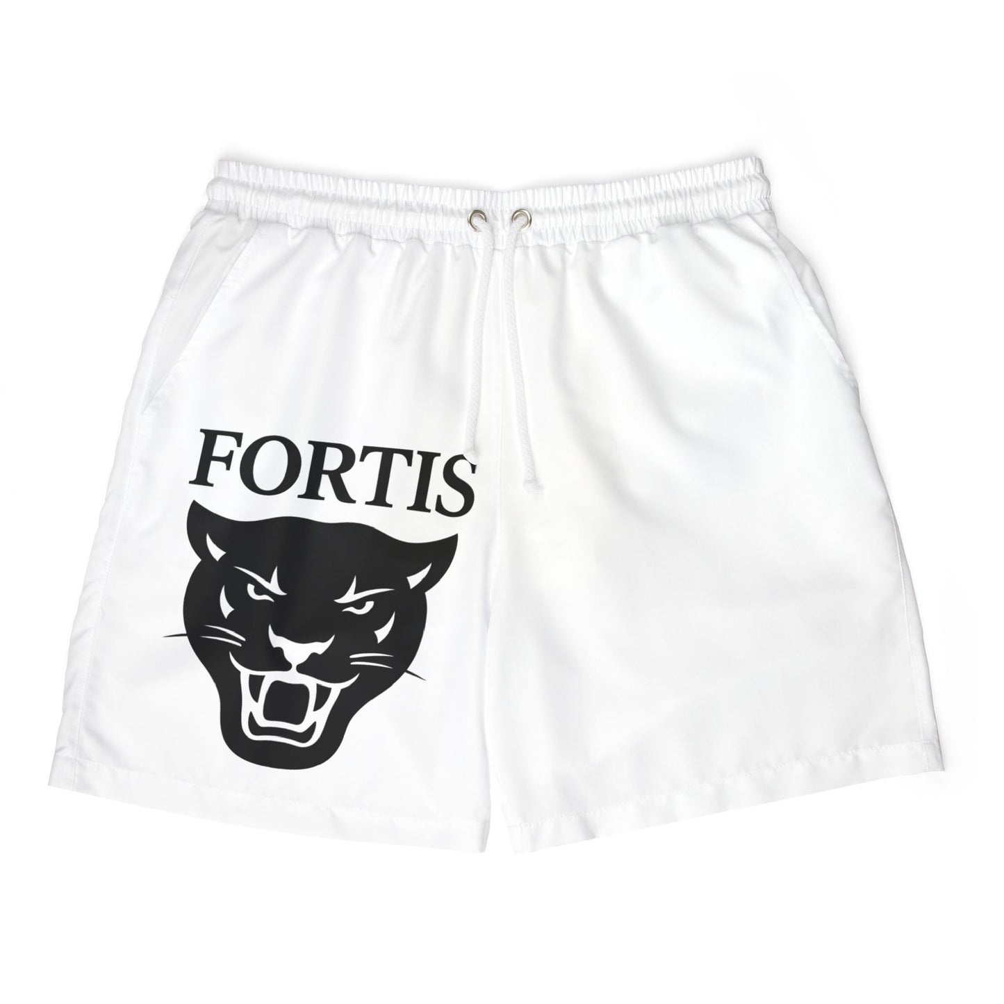 Stylish Unisex Swim Shorts - FORTIS Design, Beachwear Essentials, Summer Vibes, Pool Party Gear, Casual Comfort, Nautical Fashion