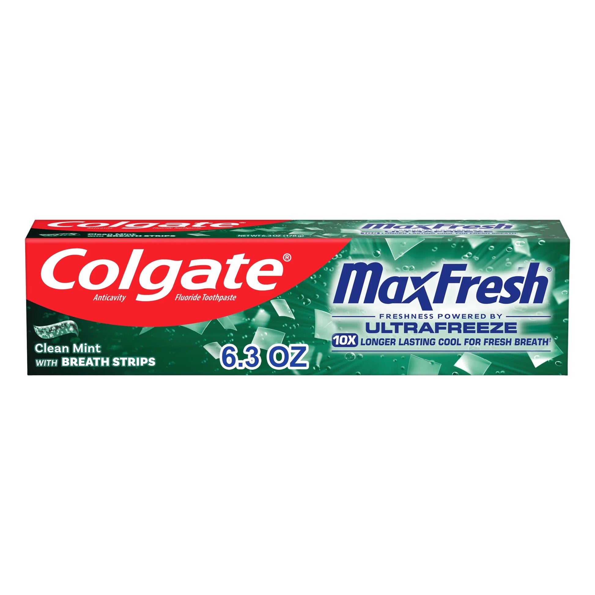 Maxfresh Clean Mint Toothpaste, 6.3 Oz