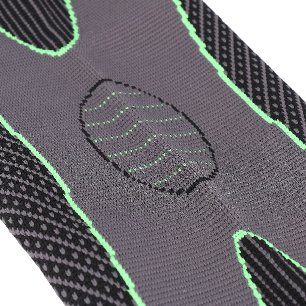 Full Leg Sleeves Long Compression Leg Sleeve Knee Sleeves Protect Leg, Reduce Varicose Veins and Swelling of Legs(Pair) (Green(With Strap)-1 Pair, Medium)