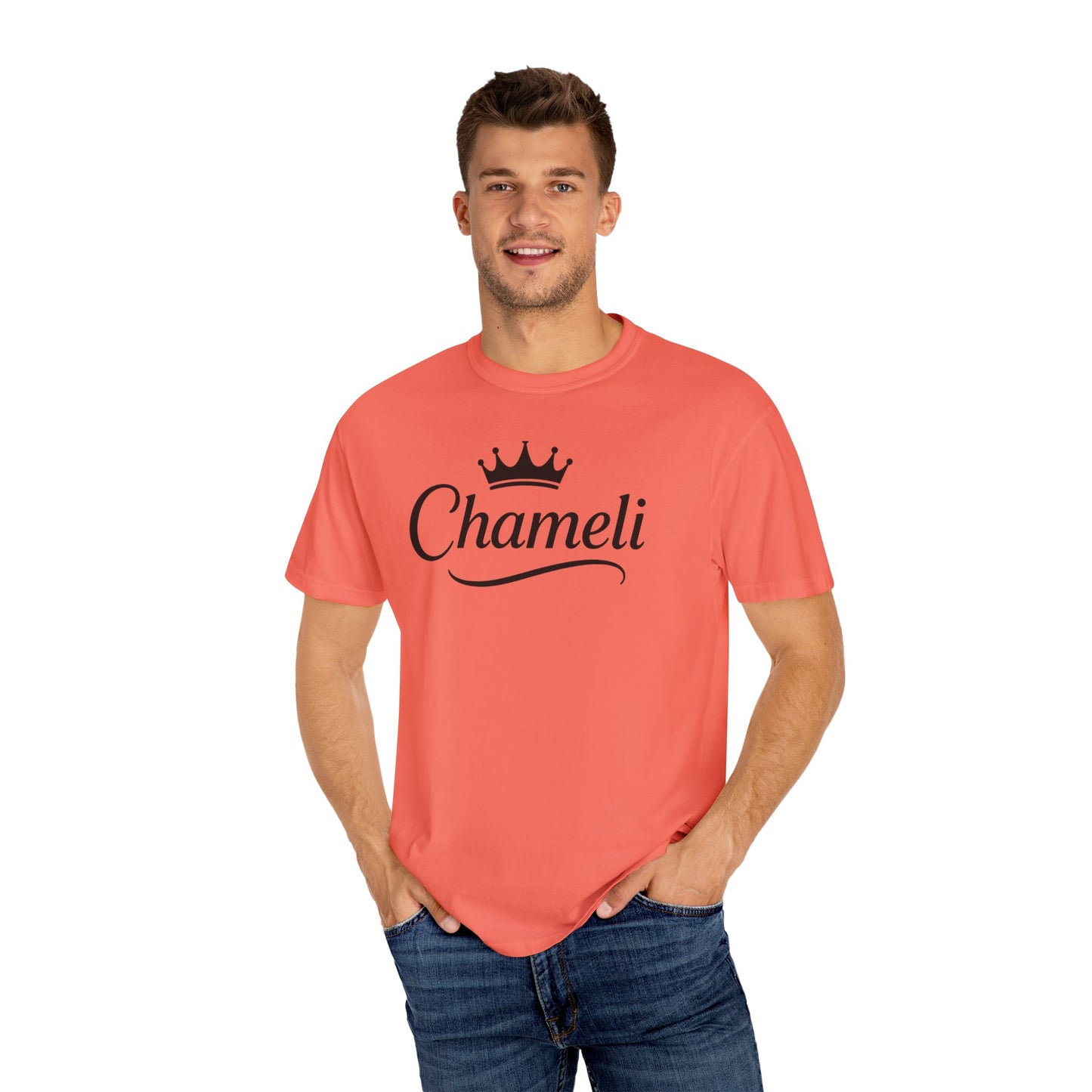 Unisex Crowned Name T-Shirt, Customizable Personal Tee, Casual Summer Top, Unique Gift for Her, Birthday Celebration, Graphic Shirt