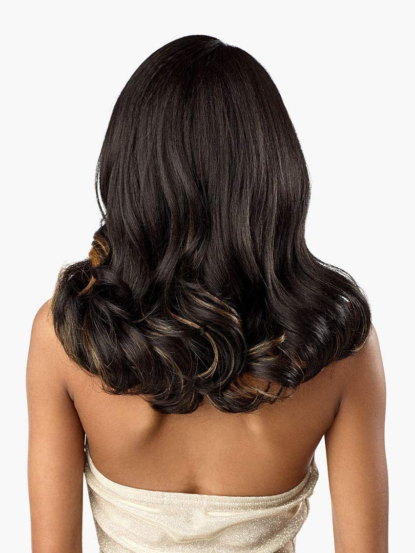 Butta Lace Wigs - Unit 13 Extra Wide 5 Inch Deep Parting Synthetic Preplucked Hairline Glueless Lacefront (BALAYAGEGOLD)
