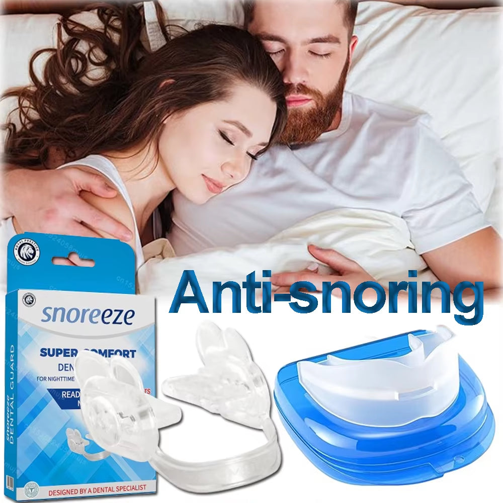 Anti Snoring Bruxism Mouth Guard Improve Sleep anti Teething Grinding Sleep Aid anti Snoring & Apnea Device