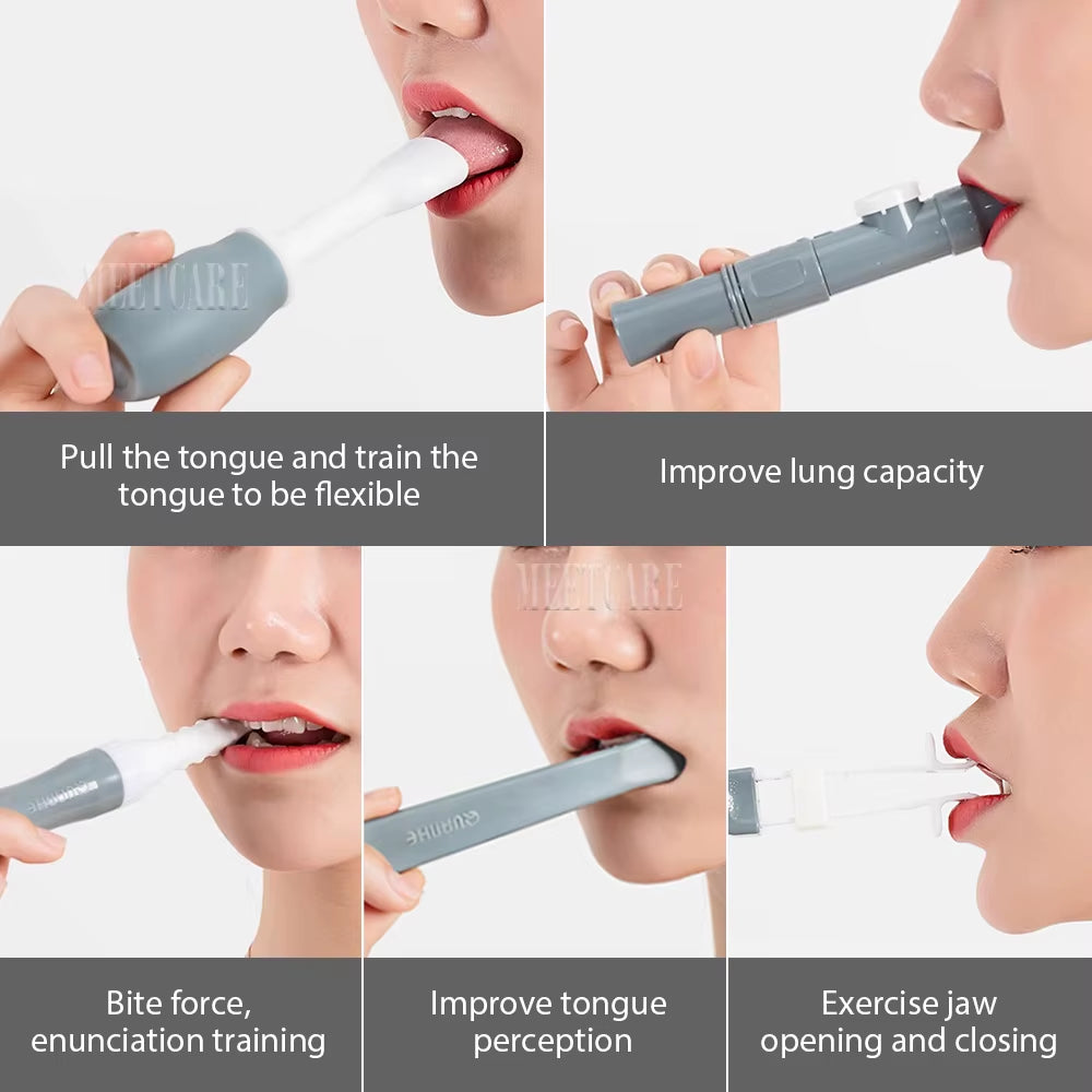 Oral Muscle Perceiving Trainer Rehabilitation Speech Therapy Tongue Function Care Perceiving Training Massager Care Tools