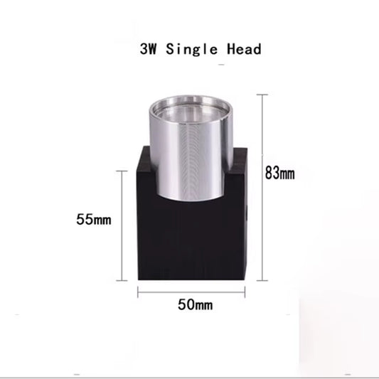 Aluminum LED Wall Light, Rail Project, Bedside Room, Bedroom Wall Lamps, Arts