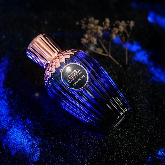 Ajwa Dubai Perfume for Women, Marine Freshness, Musk Base, 3.33Oz Extrait