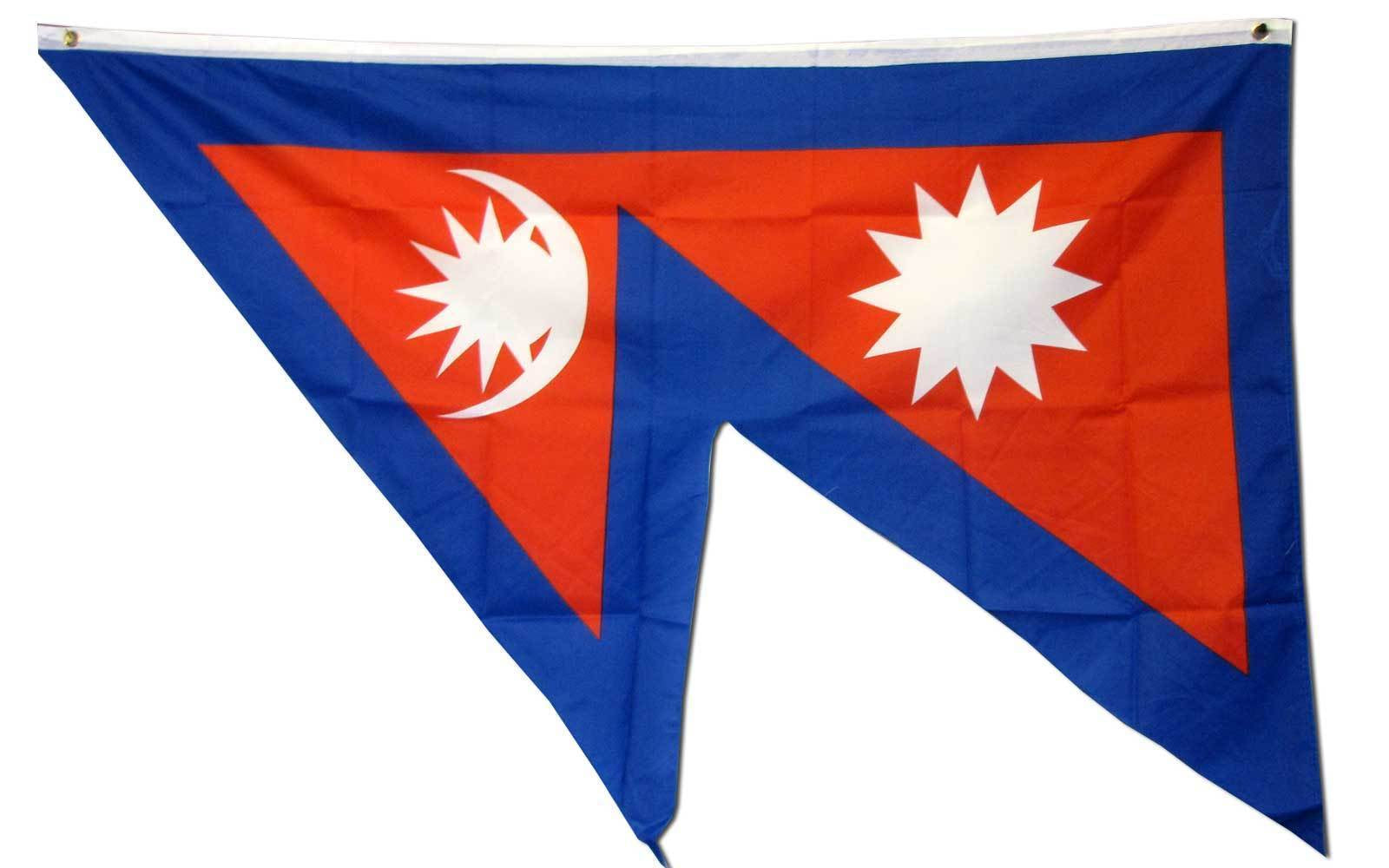 3' X 5' NEPAL INTERNATIONAL Polyester Flag W/ Grommets. Banner Sign Display