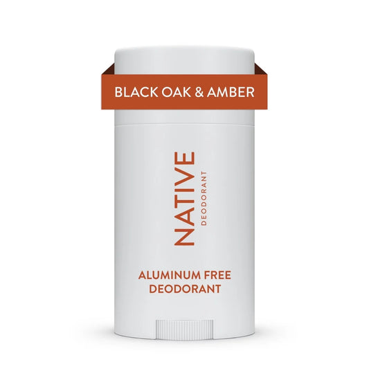 Deodorant, Aluminum Free, Black Oak & Amber, for Women and Men, 2.65 Oz