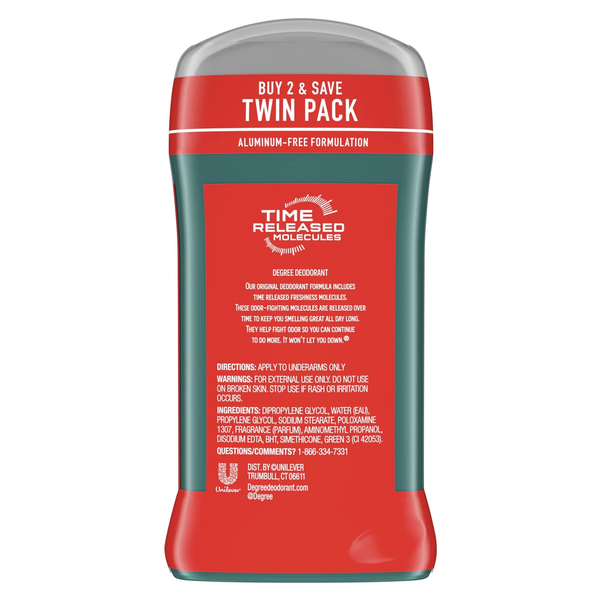 (2 Pack)  Men Intense Sport 24H Deodorant, 3 Oz, 2 Count