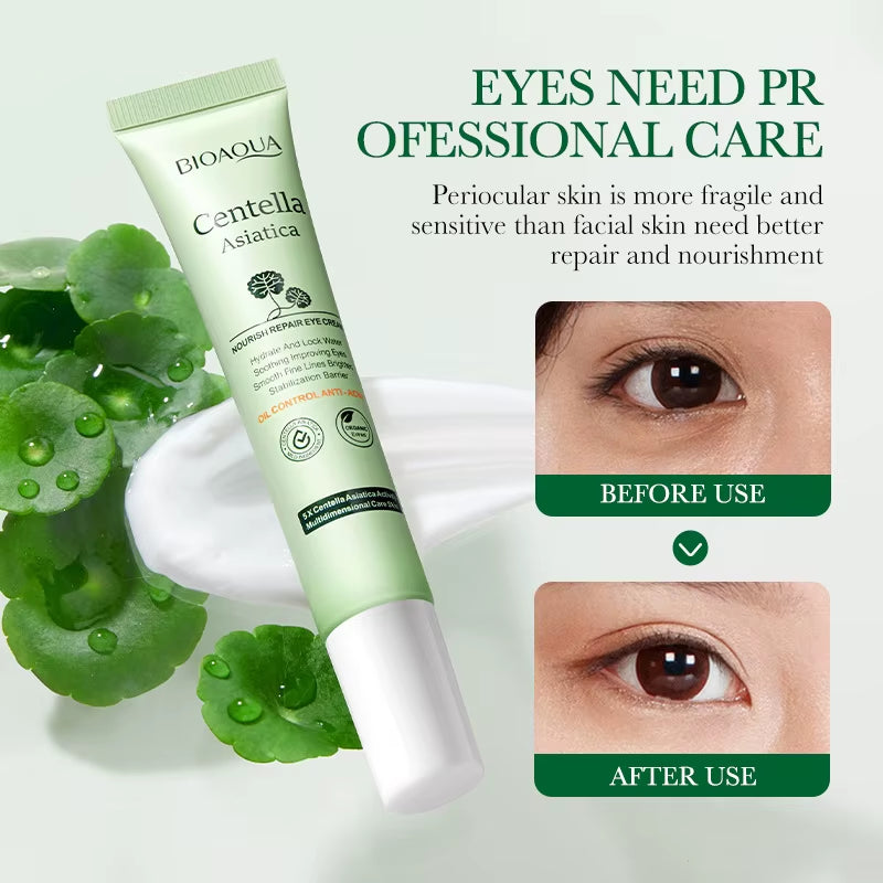 Centella Asiatica Eye Cream anti Dark Circles Eyes Bags Moisturizing anti Wrinkle Anti-Aging Beauty Eyes Skin Care Products