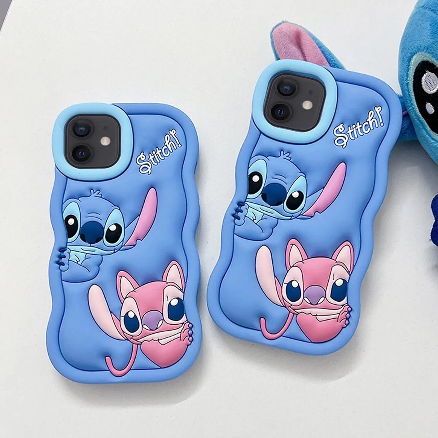 For Iphone 16 15 14 13 12 11 Pro Max Xs XR 6 7 8 plus Mini Silicone Wave Stitch Soft Cover Case