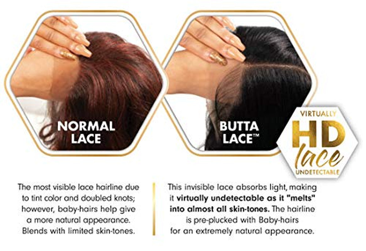 Butta Lace Wigs - Unit 13 Extra Wide 5 Inch Deep Parting Synthetic Preplucked Hairline Glueless Lacefront (BALAYAGEGOLD)
