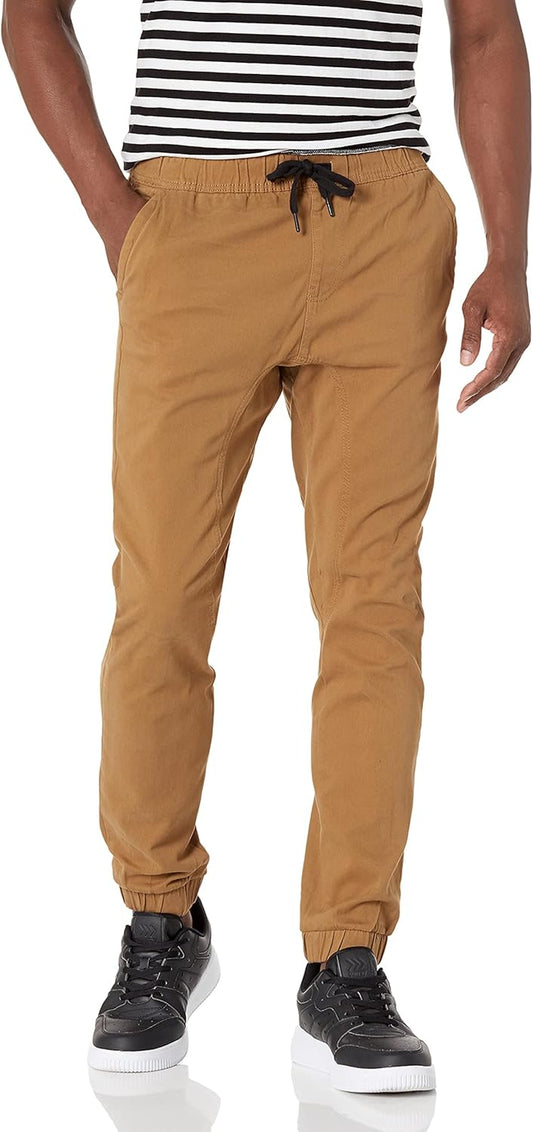 Men'S Twill Jogger Pants