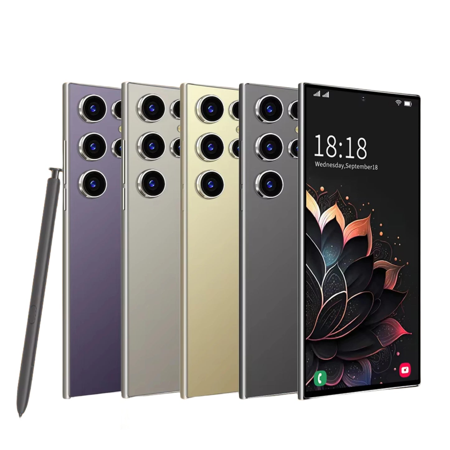 S25 Pro,Smartphone Android,6.8 Inch,8+256Gb Rom,Dual Sim,Mobile Phone,Google Play Store,24+48Mp,6000Mah,Celulares