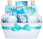 Bath Gift Baskets for Women - 12 Pcs Ocean Spa Gift Sets, Luxury Mothers Day Gifts for Mom